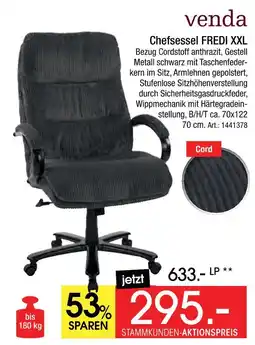 Zurbrüggen Venda chefsessel fredi xxl Angebot
