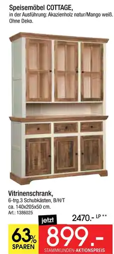 Zurbrüggen Landscape vitrinenschrank cottage Angebot