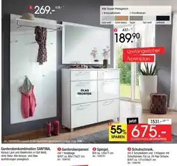 Zurbrüggen Garderobenkombination santina Angebot