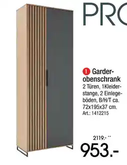 Zurbrüggen Garderobenschrank Angebot