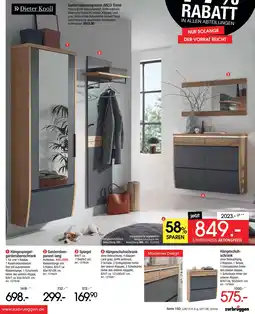 Zurbrüggen Dieter knoll hängespiegel-garderobenschrank Angebot