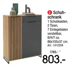 Zurbrüggen Schuhschrank Angebot