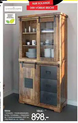 Zurbrüggen Landscape vitrine Angebot