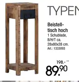 Zurbrüggen Landscape beistelltisch hoch Angebot