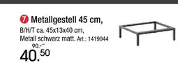 Zurbrüggen Metallgestell 45 cm Angebot