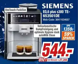 Expert Siemens eq.6 plus s300 te-653501de Angebot