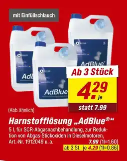toom Baumarkt Harnstofflösung adblue Angebot