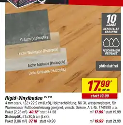 toom Baumarkt Rigid-vinylboden (holzoptik) Angebot
