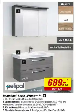 toom Baumarkt Pelipal badmöbel-serie primo Angebot