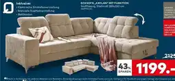 porta Ecksofa 'kaylan' mit funktion Angebot