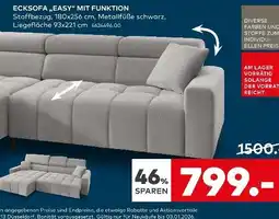 porta Ecksofa „easy“ mit funktion Angebot