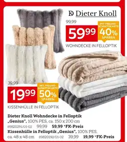 XXXLutz Dieter knoll wohndecke in felloptik „genius“ Angebot