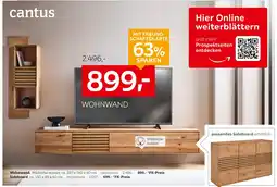 XXXLutz Cantus wohnwand Angebot