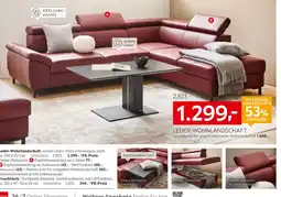 XXXLutz Leder-wohnlandschaft Angebot