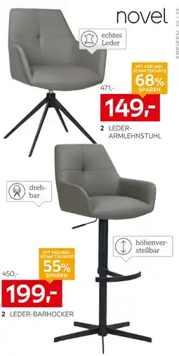 XXXLutz Novel leder-armlehnstuhl Angebot