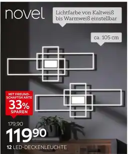 XXXLutz Novel led-deckenleuchte Angebot