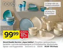 XXXLutz Novel kombi-service „aqua sabbia“ Angebot