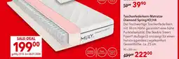 Matratzen Concord Mlily taschenfederkern-matratze diamond spring h3|h4 Angebot