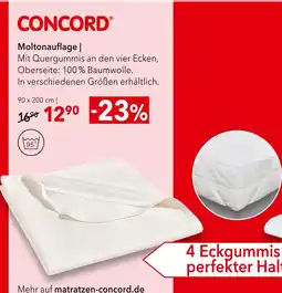 Matratzen Concord Concord moltonauflage Angebot