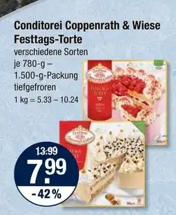 V Markt Conditorei coppenrath & wiese festtags-torte Angebot