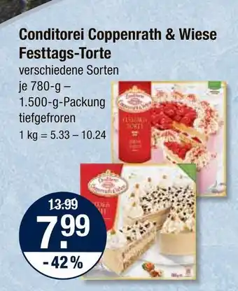V Markt Conditorei coppenrath & wiese festtags-torte Angebot