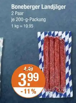 V Markt Boneberger landjäger Angebot