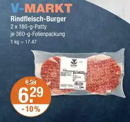 V Markt V-markt rindfleisch-burger Angebot