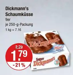 V Markt Dickmann's schaumküsse Angebot