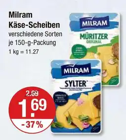 V Markt Milram käse-scheiben müritzer original Angebot