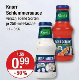 V Markt Knorr knoblauch schlemmersauce Angebot