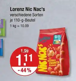 V Markt Lorenz nic nac’s Angebot