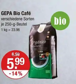 V Markt Gepa bio café Angebot