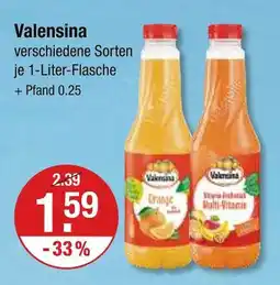 V Markt Valensina orange Angebot