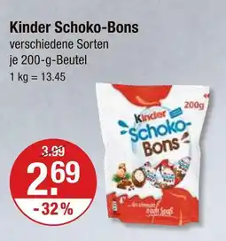 V Markt Kinder schoko-bons Angebot