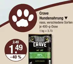 V Markt Crave hundenahrung Angebot