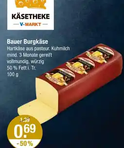 V Markt Bauer burgkäse Angebot