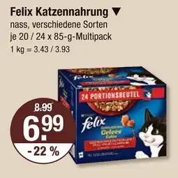 V Markt Felix katzennahrung Angebot
