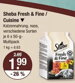 V Markt Sheba fresh & fine / cuisine Angebot