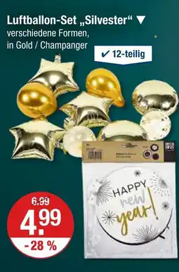 V Markt Luftballon-set „silvester“ Angebot