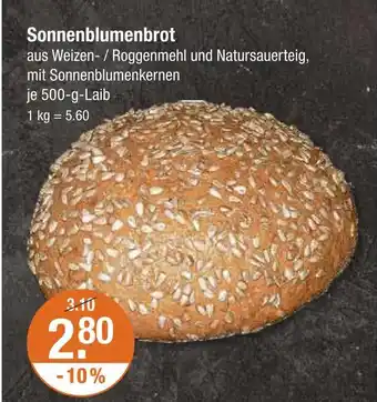 V Markt Sonnenblumenbrot Angebot