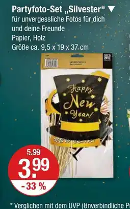 V Markt Partyfoto-set „silvester“ Angebot