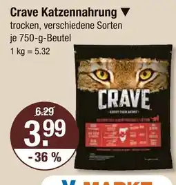V Markt Crave katzennahrung Angebot