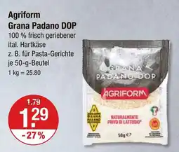 V Markt Agriform grana padano dop Angebot