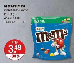 V Markt M & m's maxi Angebot