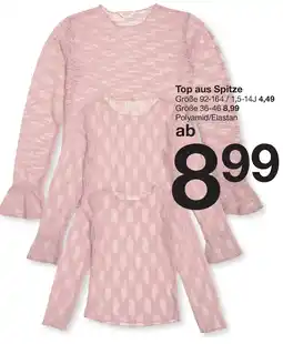 Zeeman Top aus Spitze Angebot