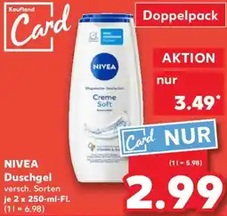 Kaufland NIVEA Duschgel Angebot