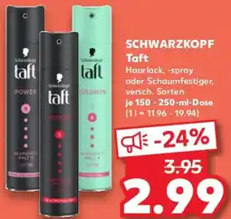 Kaufland SCHWARZKOPF Taft Angebot