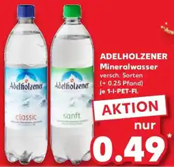 Kaufland ADELHOLZENER Mineralwasser Angebot