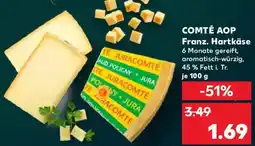 Kaufland COMTÉ AOP Franz. Hartkäse Angebot