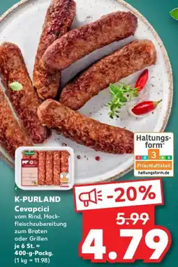 Kaufland K-PURLAND Cevapcici Angebot